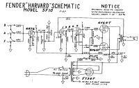 Fender Harvard-5F10 - Schematic 